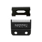 Gamma+ Double Black Diamond Carbon DLC Fixed Replacement Fade Hair Clipper Balde