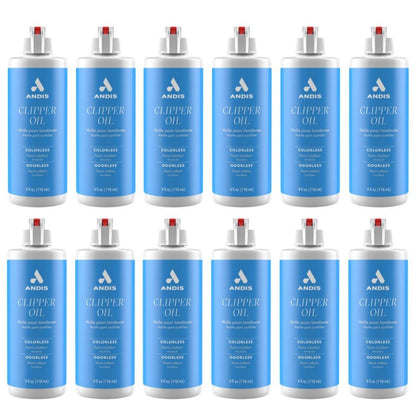 Pack of Dozen Andis Hair Clipper Oil