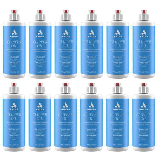 Pack of Dozen Andis Hair Clipper Oil