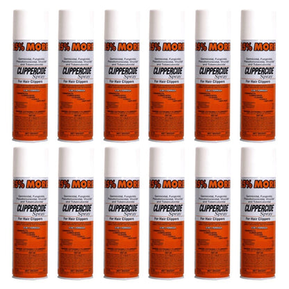 Pack of Dozen Clippercide Disinfectant Clipper Spray