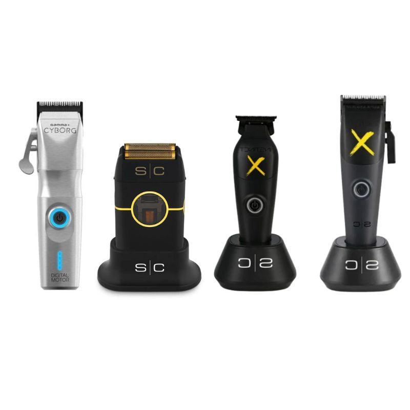 Gamma+ Cyborg Clipper - StyleCraft Instinct Metal Shaver - StyleCraft X-Instinct Metal Clipper - StyleCraft Instinct X Metal Trimmer