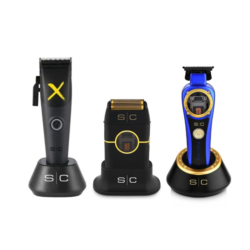 StyleCraft X-Instinct Metal Clipper - StyleCraft Instinct Metal Shaver Black - Stylecraft Instinct Hair Trimmer