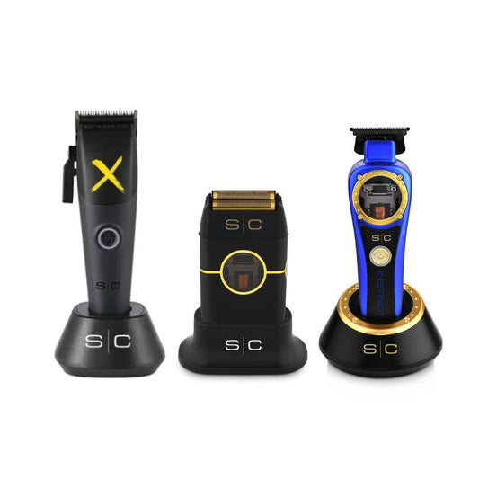 StyleCraft X-Instinct Metal Clipper - StyleCraft Instinct Metal Shaver Black - Stylecraft Instinct Hair Trimmer