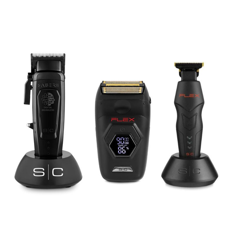 StyleCraft Saber 2.0 Clipper - StyleCraft Flex Foil Shaver - Stylecraft FLEX Hair Trimmer