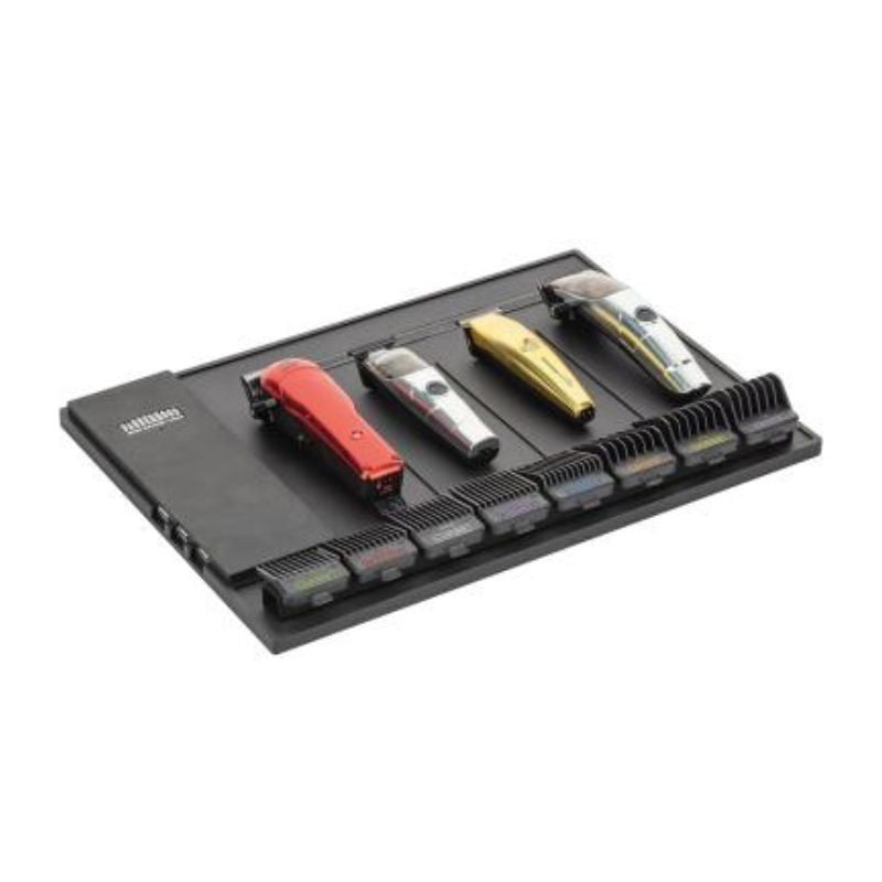 Gamma+ Professional Barber Appliance Magnetic Mat for Clipper & Trimmer Slip-resistance